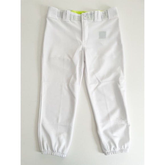 SOLD Mizuno MVP Pro Softball Pants White Women’s Large - Picture 2 of 9